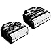 Produktbild Shelly Qubino Wave 2PM | 2er Pack | Z-wave Smart-Schalter-Relais, 2 Kanal 16 A mit Strommessung | Hausautomation | Z-Wave Gateway | Geringer Stromverbrauch | Repeater Erweitertes Netz