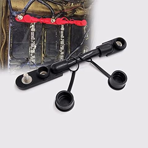 parts PTT Multi- Overmolded (Black Negative) Group 31 8" 1/0 2 Battery Cable for Truck Marin Boat Yachet RV Caravan Battery Motor Trailer Bus Cover