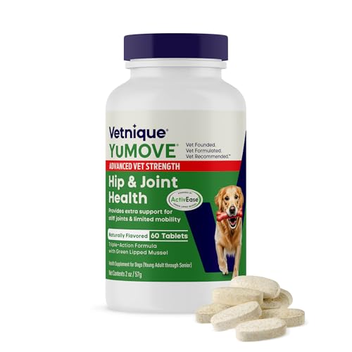Image of YuMOVE Adult Dog Hip & Joint Supplement, Advanced Vet Strength 60 Tablets