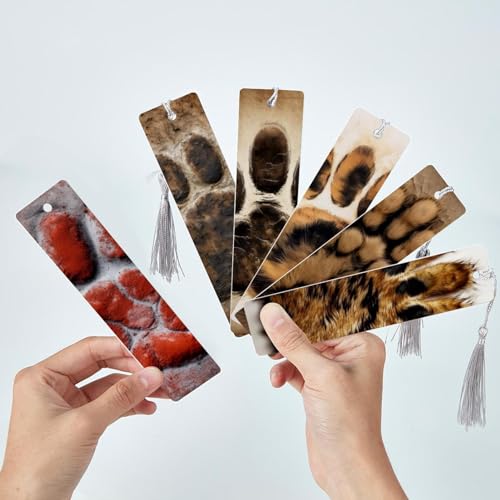 Marque-pages empreintes de pattes pour vos lectures cocooning - 3