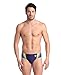 Produktbild Arena Herren Threefold Swim Briefs, Navy-Grey Blue-Soft Green, 50 EU