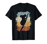 australian shepherd shirt Das lässigste australische kleine Beuteltier klettert als Silhouette einen Ast hinauf. Dein Lieblingstier vor einem 80er Jahre Retro Style Vintage Hintergrund.