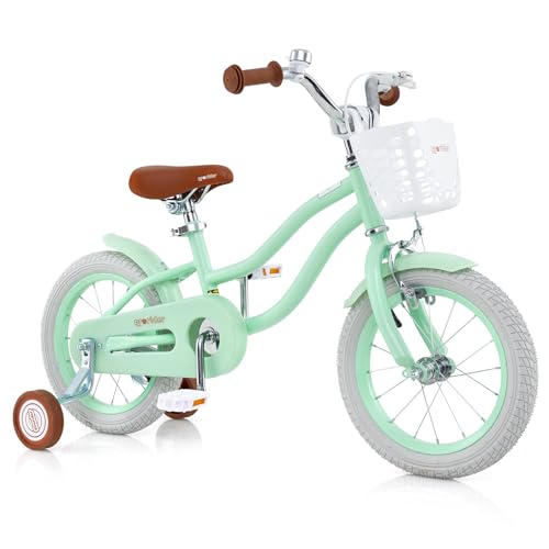 Image of BABY JOY Kids Bike, 12 14 16 18 20 Inch Boys Girls Bike w /Removable Basket