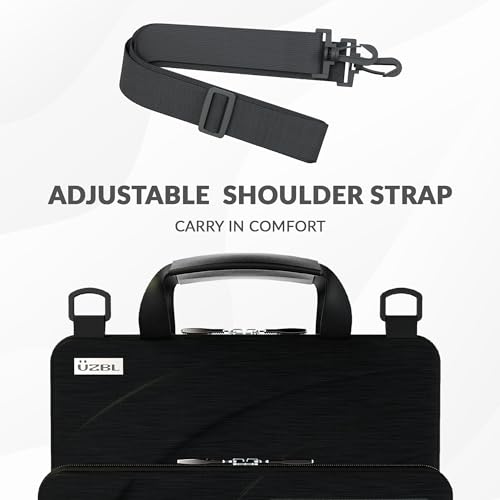 Funda rígida para Chromebook de 13 a 14 pulgadas con asa de transporte 7