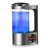 sendeluz 2l bottiglia d'acqua a idrogeno, generatore di acqua idrogenata con display led e termostato portatile grande macchina acqua ricco d'idrogeno per uso case e aziende