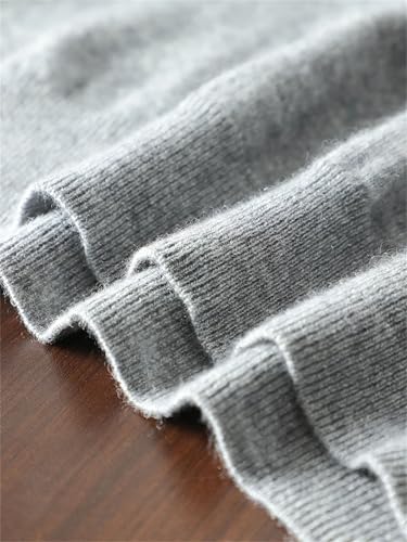 Mens Sweater Vest Casual Soft Waistcoat Tops Winter Basic V-Neck Sleeveless Pullover Cashmere Vest 6