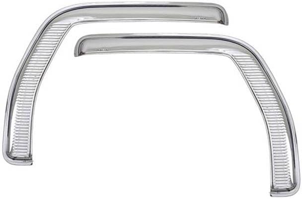 Technical Precision Replacement for Mack CL703 Series Year 1987 Chrome Acrylic VENTALATORS