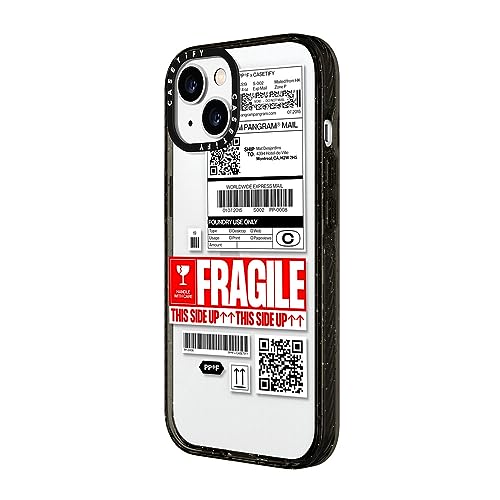Coque iPhone 15 Plus CASETiFY Impact noir transparent premium protection anti-choc - 6