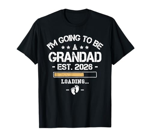 First Pregnancy Announcement I’m Going to Be a Grandad 2026 T-Shirt