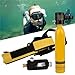 Vomeko 500ML Mini Tank Dive Scuba, 5-10 Minutes Underwater Breath Device Portable Diving Cylinder Oxygen Tank Kits,Portable Dive Equipment Suit