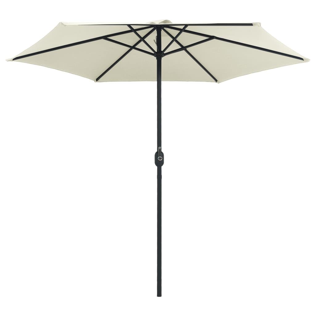 SYDE Parasol ogrodowy z aluminiowym kijem 270x246 cm
