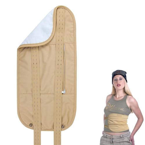 JIEBWCHA Emballage d'huile de ricin, Body Care Pack Wrap pour la taille et le cou, Lot de compresses d'huile de ricin hautement absorbantes, réutilisables avec sangle élastique, conception anti-fuite JIEBWCHA Emballage d'huile de ricin, Body Care Pack Wrap pour la taille et le cou, Lot de compresses d'huile de ricin hautement absorbantes, réutilisables avec sangle élastique, conception anti-fuite