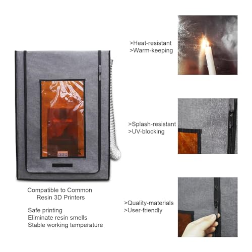 Multifunctional 3D Printer Enclosure Ventilation Eliminate Odors Tent Cover - Image 5