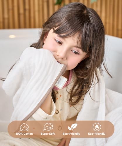 Image of Hooded Kids Bath Towel, 45 inch x 45 inch Large Size Beach Towels for Swim Pool