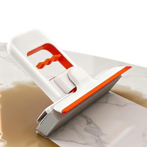 Mini Trapeador Autoexprimible - 5,91 Pulgadas | Fregona De Limpieza Compacta Y Plegable De ABS: Herramienta Limpiadora De Polvo Multifunción Portátil Para El Hogar, Cocina, Baño, Superficies De Ventan