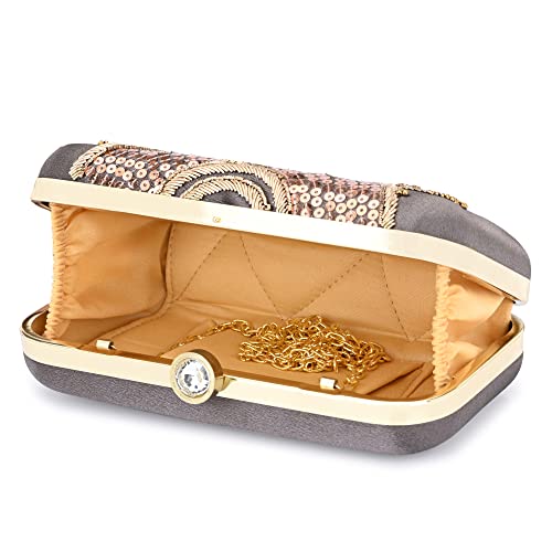 Image of For The Beautiful You Neck Embroidered Women's Clutch