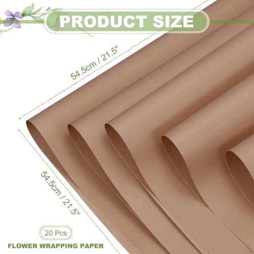Fournitures fleuriste papier cadeau fleurs | 54.6cm imperméable loisirs - 2