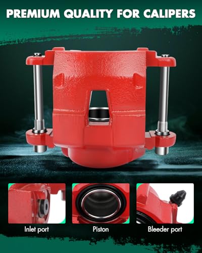 Image of SCITOO Front Left & Right Brake Calipers Without Bracket 18-4072 18-4071