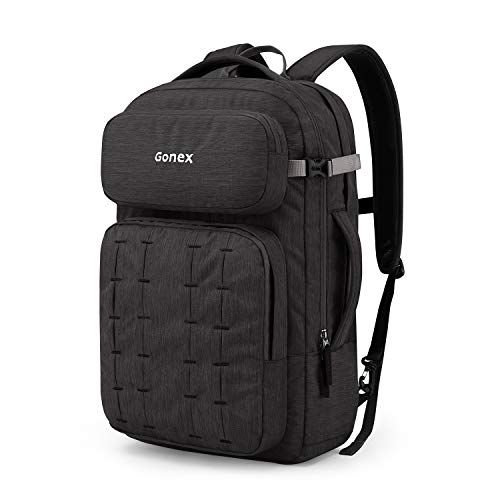 Gonex Travel Backpack 17 inch Laptop Backpack Computer Daypack Bookbag Carry On Bag