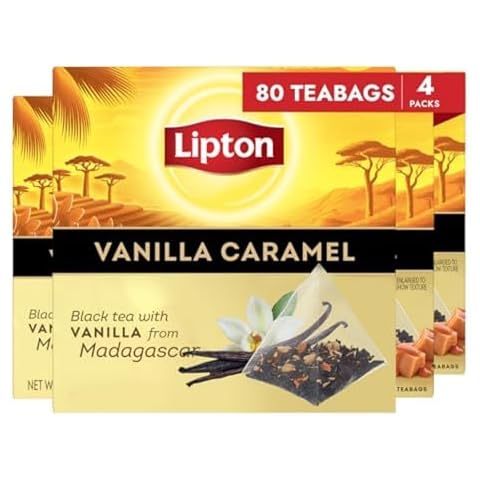 Lipton Black Tea Vanilla Caramel Cover