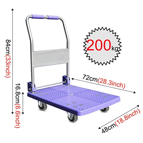 Chariot à roulettes pour transport facile en extérieur