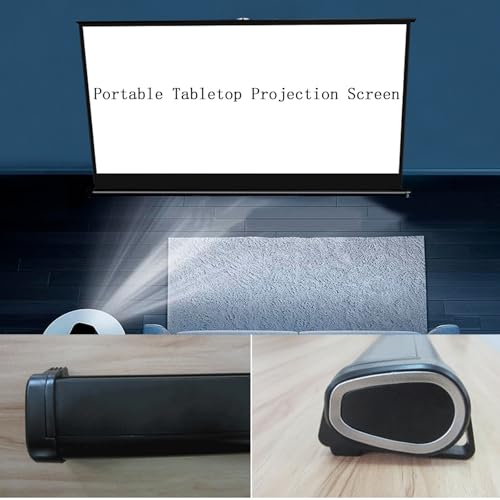 Pantalla Manual Retráctil 50" 16:9 para Proyector miniatura 2