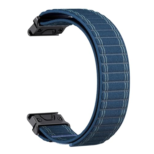 [KPQWEDB] QuickFit 22 26mm VfUC iC yʃXgbv Fenix E 8 7X 7 6 6X/Epix Pro Gen 2 51/47mm TactixXgbvɑΉ(White Black,Fit 22mm)