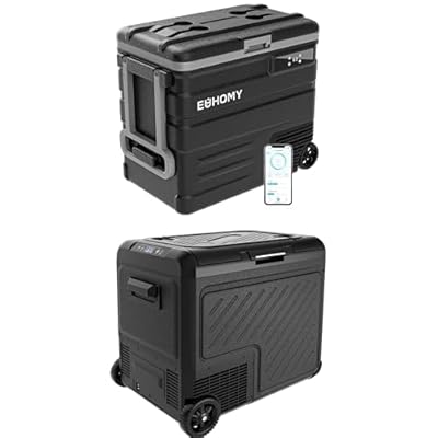 EUHOMY 12V Car Refrigerator Bundle - 69 Quart & 59 QT Portable Freezers, Electric Coolers 0°F-68°F, Car Fridges for Camping, Truck, Travel