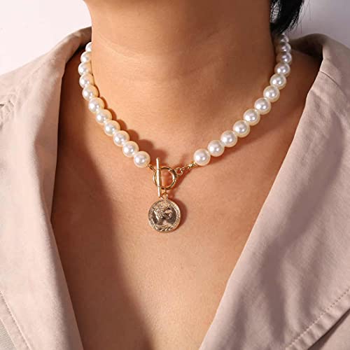 Gold-Plated Layered Necklace-Set Of 2