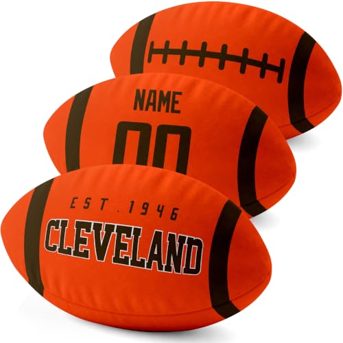 Image of ANTKING Cleveland Throw Pillow 2 Packs Custom Name Number Gifts