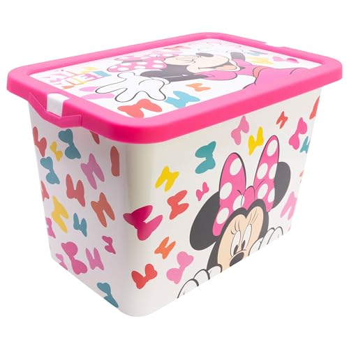 Stor Boîte de rangement Minnie avec fermeture à clic de 7 litres
