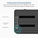 Inateck Hard Drive Dock, USB 3.0 to SATA Dual Bay External Hard Drive Docking Station for 2.5 or 3.5 HDD, SSD with Hard Drive Duplicator and Cloner Function, Support 10TB, FD2002, Black