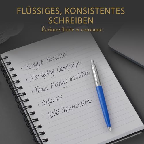 Parker Jotter London Nachfüllminen im Discovery Pack: 3 QUINKFlow-Nachfüllminen für Kugelschreiber und 3 QUINK-Nachfüllminen mit Geltinte