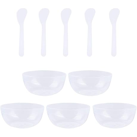 10Pcs Makeup Mixing Bowl for Slime Gloss Lip Balm Glue, DIY Handicraft...