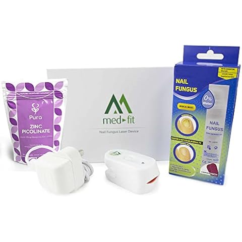 Highly Effective Rechargeable Nail Fungus Laser Treatment Device. Takes Care of Nail Fungus and infections. Comes with antifungal cream and zinc to help speed up recovery Cover