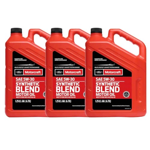 Genuine OEM SAE 5W-30 Premium Synthetic Blend Motor Oil - 15 Quart