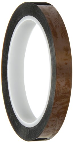 CS Hyde Kapton with Silicone Adhesive, 2 mil Thick, Amber, 0.5