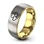 04 - Yellow Gold Grey Tungsten