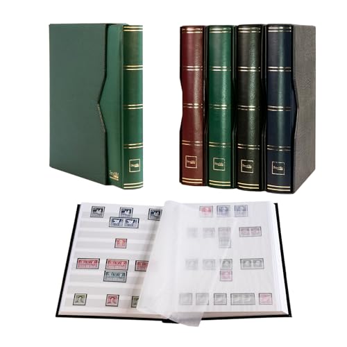 Prophila stockbook pour eviter d'abimer vos timbres grace a l'etui vert rigide