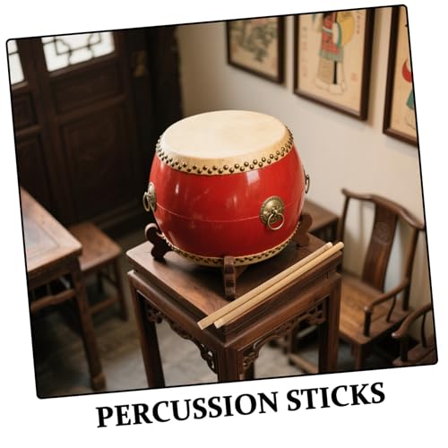 Baquetas Toyvian, 1 par, agarre antideslizante, para batería y percusión, duraderas y seguras para práctica de marcha y ejercicios rítmicos miniatura 3