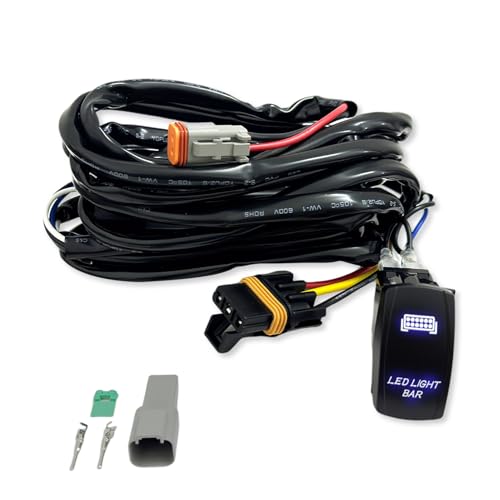 Image of Light Bar Wiring Harness Kit 14AWG for Polaris Ranger RZR General
