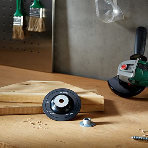 Bosch 2609256258 115 Mm Sanding Plate For Angle Grinder Clamping System #TOP3