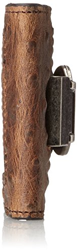 Nocona Men's Double Bifold Money Clip Ostrich3
