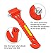 SZEOF Car Window Breaker,Glass Breaker,Car Window Breaker and Seatbelt Cutter,Multi-Functional Car Safety Hammer,Car Emergency Kit,4 Packs(Orange)…