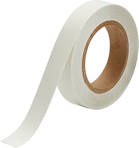 Ruban adhésif vinyle Brady 36309 transparent 2.5cm x 30m pour marquage et signalisation longue durée