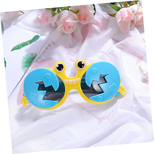 ABOOFAN 2 Pçs Suprimentos De Papel Caranguejo Aniversário Fofos Adoráveis ​​Óculos De Sol Armação De