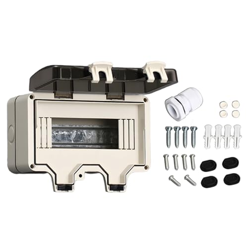 Secure Lockable Outdoor Circuits Breaker Housing Protecting Including Shock Resistant for Exterior Electrical Applications Outdo