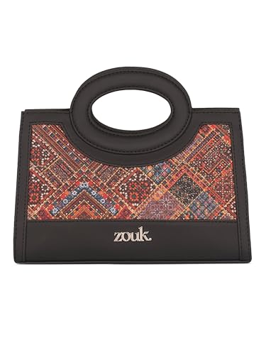 Image of ZOUK Zoe Sling Bag | Stylish Women's Crossbody Bags | Purse | Detachable Strap | Water-Resistant | Trendy Girls Side Bag | Compact & Chic