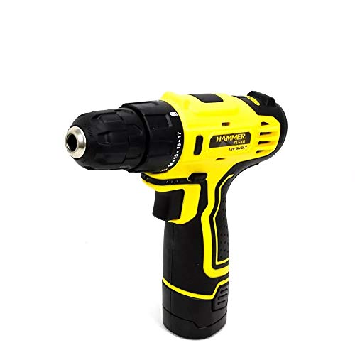 Kit Furadeira Parafusadeira 12V de Litio com Kit de Accesorios e Brocas, Goodyear, Bivolt