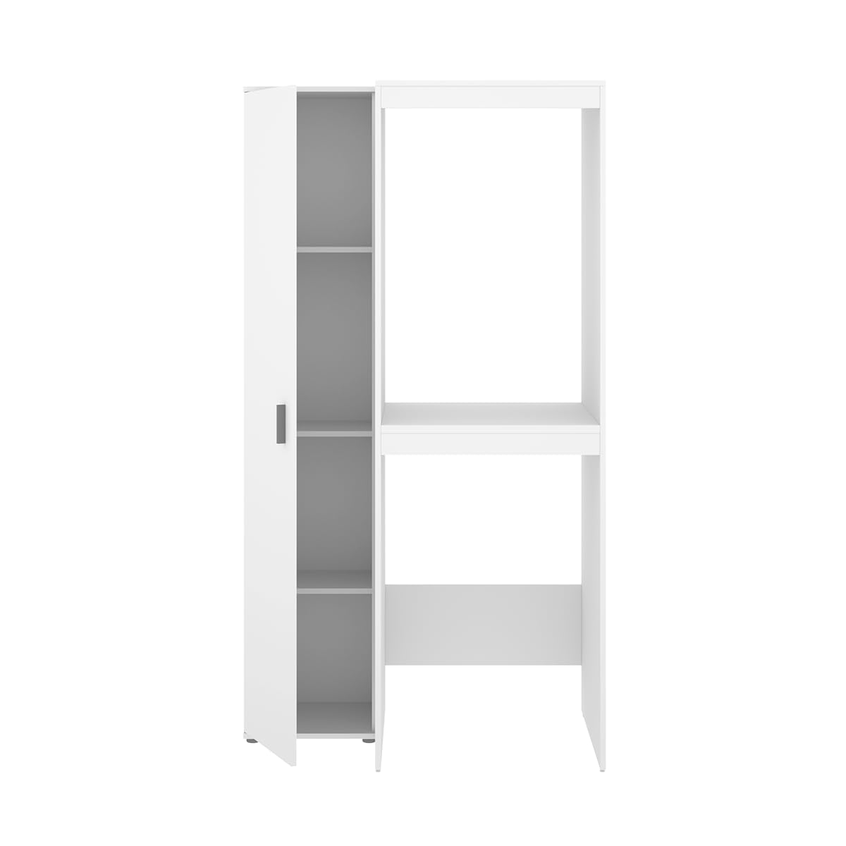 DEKIT - Conjunto DE Mueble Alto para Lavadora Y Secadora con ALMACENAJE 190x102,3x62cm